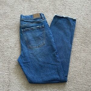 American Eagle Outfitters Super High-Rise Straight Jeans